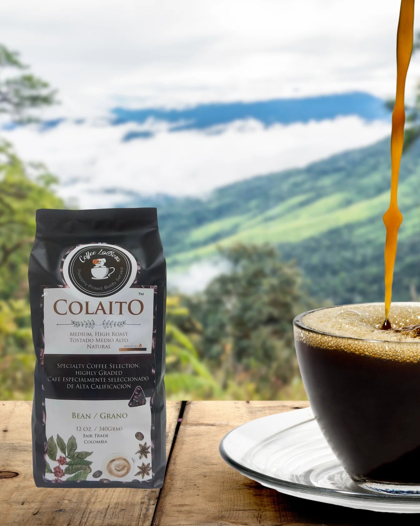 Ground Coffee El Colaito 120z/ 340grms